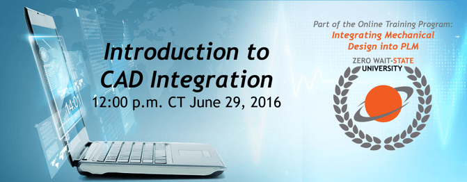 PLM Training Class: Intro To CAD Integration Registration